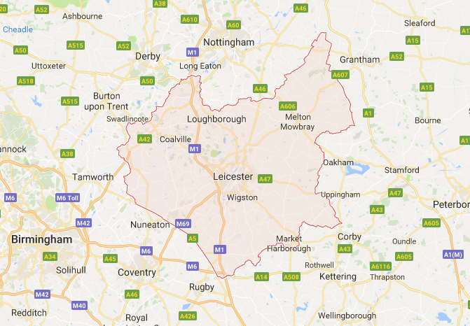 Our Working Locations - Prestige Group UK - Covering Leicestershire